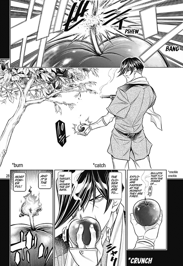 Rurouni Kenshin: Hokkaido Arc Chapter 42 page 26 - Chapter 42: Sapporo Shinsengumi Elegy Part 7: The Apple Orchard and Abe Jūrō
