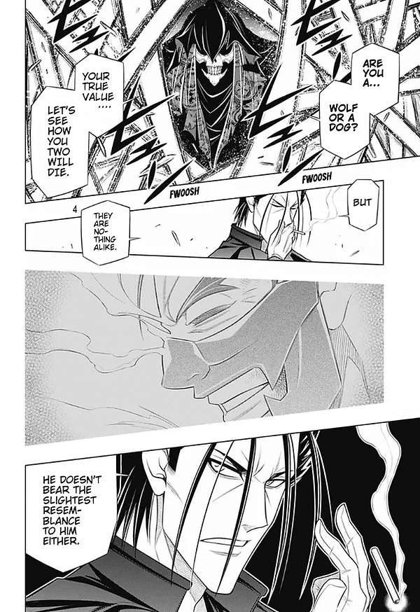 Rurouni Kenshin: Hokkaido Arc Chapter 42 page 4 - Chapter 42: Sapporo Shinsengumi Elegy Part 7: The Apple Orchard and Abe Jūrō