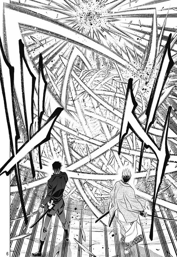 Rurouni Kenshin: Hokkaido Arc Chapter 42 page 6 - Chapter 42: Sapporo Shinsengumi Elegy Part 7: The Apple Orchard and Abe Jūrō