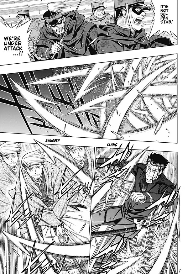 Rurouni Kenshin: Hokkaido Arc Chapter 42 page 7 - Chapter 42: Sapporo Shinsengumi Elegy Part 7: The Apple Orchard and Abe Jūrō
