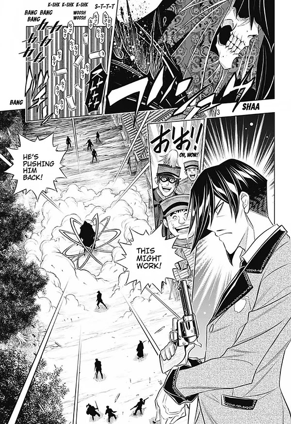Rurouni Kenshin: Hokkaido Arc Chapter 43 page 3 - Chapter 43: Sapporo Shinsengumi Elegy Part 8: The Northern Capital, Abe and Nagakura