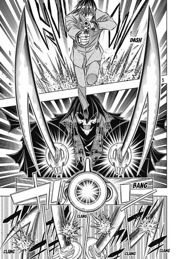 Rurouni Kenshin: Hokkaido Arc Chapter 43 page 5 - Chapter 43: Sapporo Shinsengumi Elegy Part 8: The Northern Capital, Abe and Nagakura