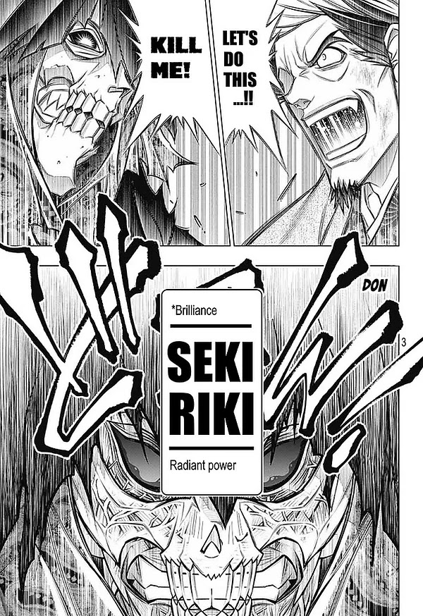 Rurouni Kenshin: Hokkaido Arc Chapter 44 page 3 - Chapter 44: Sapporo Shinsengumi Elegy Part 9: The Sword of the Dragon Tail and Hyōbe Futatsu
