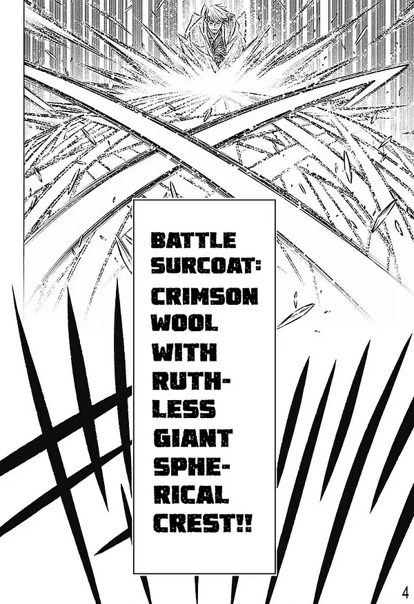 Rurouni Kenshin: Hokkaido Arc Chapter 44 page 4 - Chapter 44: Sapporo Shinsengumi Elegy Part 9: The Sword of the Dragon Tail and Hyōbe Futatsu