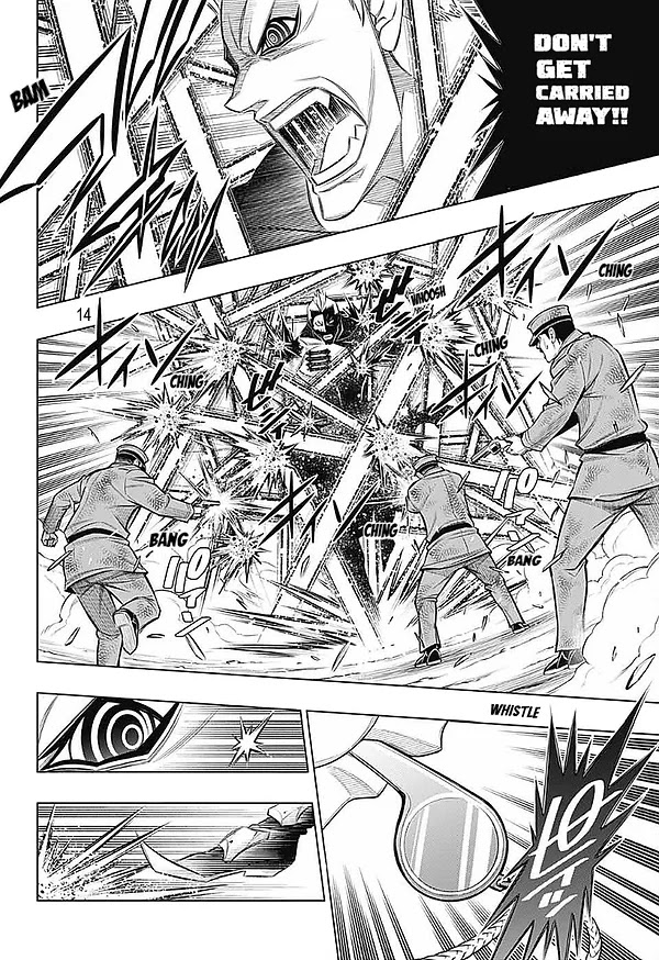 Rurouni Kenshin: Hokkaido Arc Chapter 45 page 12 - Chapter 45: Sapporo Shinsengumi Elegy Part. 10: The Shinsengumi and Two Hyoube