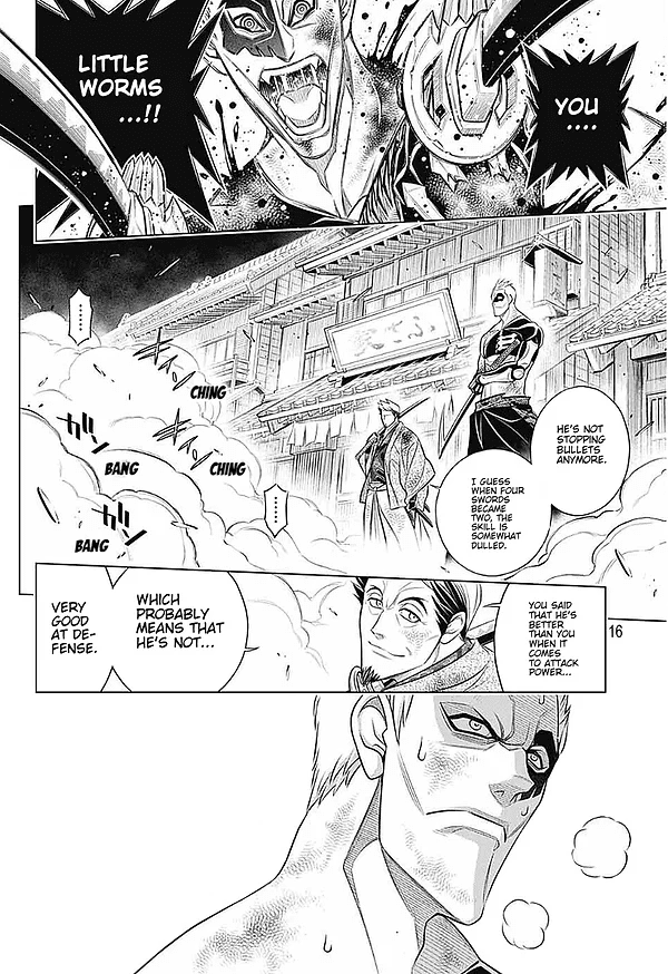Rurouni Kenshin: Hokkaido Arc Chapter 45 page 14 - Chapter 45: Sapporo Shinsengumi Elegy Part. 10: The Shinsengumi and Two Hyoube
