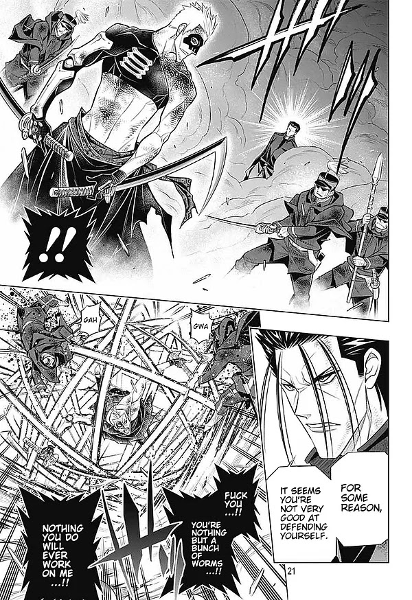 Rurouni Kenshin: Hokkaido Arc Chapter 45 page 19 - Chapter 45: Sapporo Shinsengumi Elegy Part. 10: The Shinsengumi and Two Hyoube