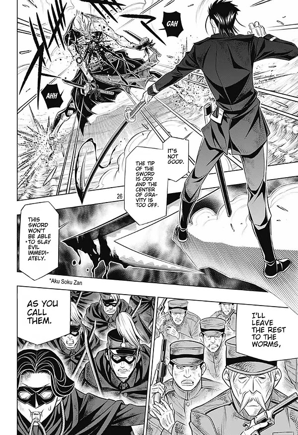 Rurouni Kenshin: Hokkaido Arc Chapter 45 page 24 - Chapter 45: Sapporo Shinsengumi Elegy Part. 10: The Shinsengumi and Two Hyoube