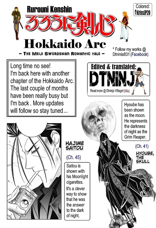 Rurouni Kenshin: Hokkaido Arc Chapter 45 page 30 - Chapter 45: Sapporo Shinsengumi Elegy Part. 10: The Shinsengumi and Two Hyoube