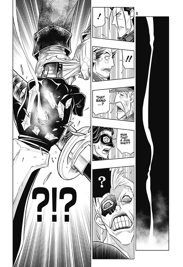 Rurouni Kenshin: Hokkaido Arc Chapter 45 page 7 - Chapter 45: Sapporo Shinsengumi Elegy Part. 10: The Shinsengumi and Two Hyoube