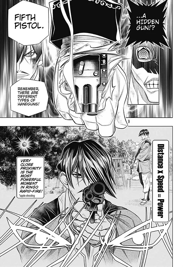 Rurouni Kenshin: Hokkaido Arc Chapter 45 page 8 - Chapter 45: Sapporo Shinsengumi Elegy Part. 10: The Shinsengumi and Two Hyoube