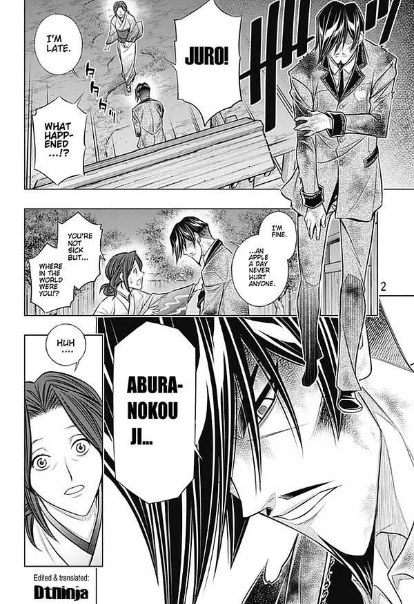 Rurouni Kenshin: Hokkaido Arc Chapter 46 page 2 - Chapter 46: Sapporo Shinsengumi Elegy Part 11: The Northern District and Old Friends