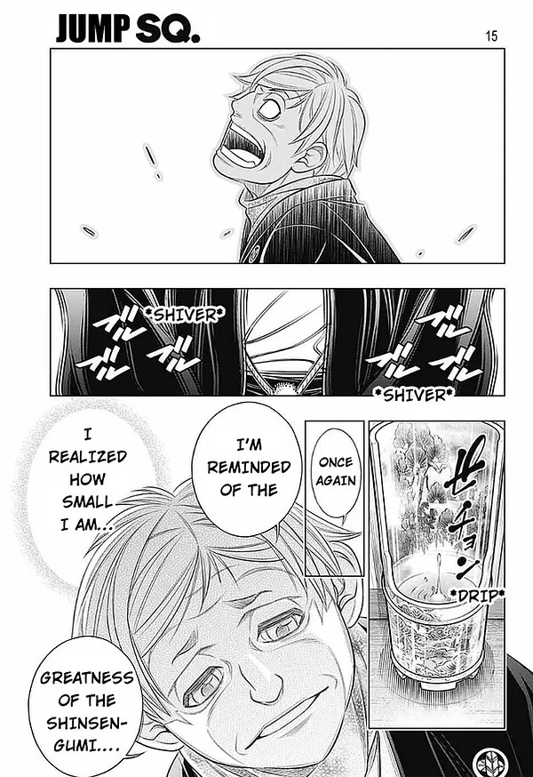 Rurouni Kenshin: Hokkaido Arc Chapter 47 page 14 - Chapter 47: Sapporo Shinsengumi Elegy Part. 12: The City of Love and Hate and the Shinsengumi