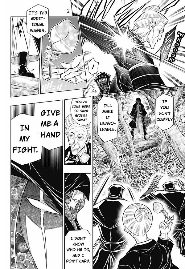Rurouni Kenshin: Hokkaido Arc Chapter 47 page 2 - Chapter 47: Sapporo Shinsengumi Elegy Part. 12: The City of Love and Hate and the Shinsengumi