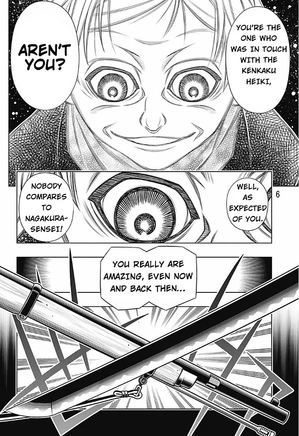 Rurouni Kenshin: Hokkaido Arc Chapter 47 page 6 - Chapter 47: Sapporo Shinsengumi Elegy Part. 12: The City of Love and Hate and the Shinsengumi
