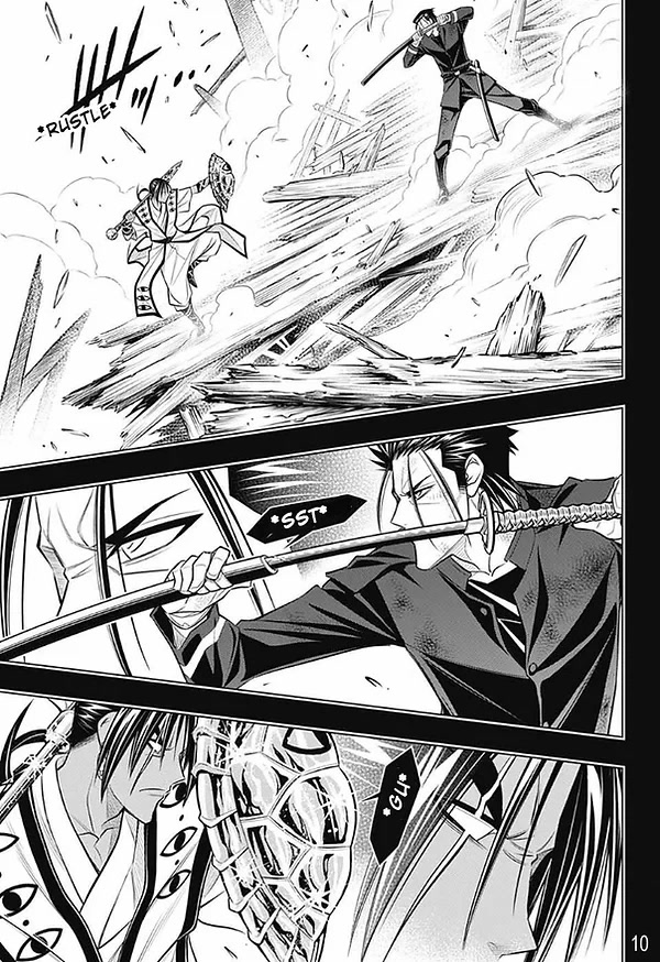 Rurouni Kenshin: Hokkaido Arc Chapter 48 page 10 - Chapter 48: What's Beyond Persistance...