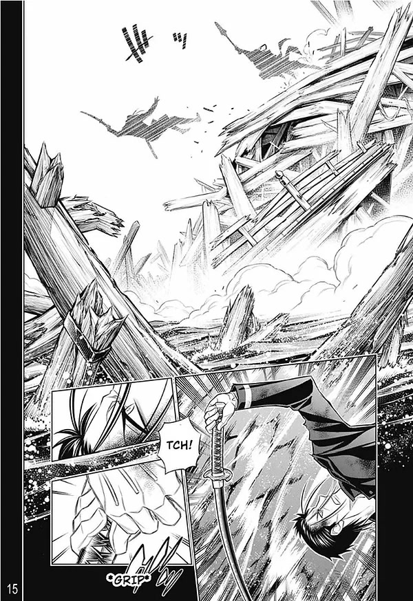 Rurouni Kenshin: Hokkaido Arc Chapter 48 page 15 - Chapter 48: What's Beyond Persistance...