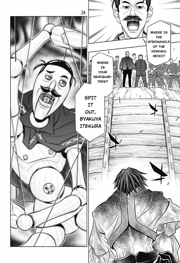 Rurouni Kenshin: Hokkaido Arc Chapter 49 page 22 - Chapter 49: A Busy Visitor