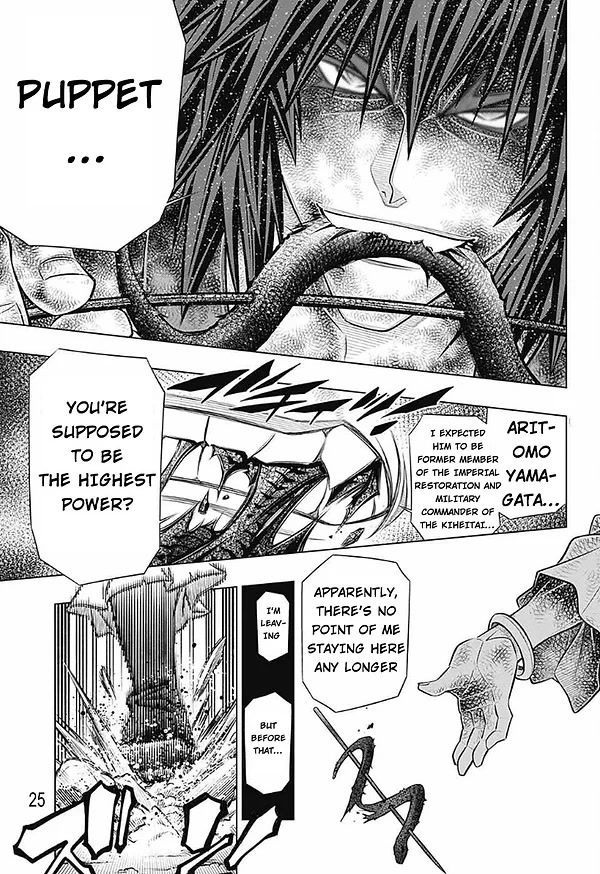 Rurouni Kenshin: Hokkaido Arc Chapter 49 page 23 - Chapter 49: A Busy Visitor