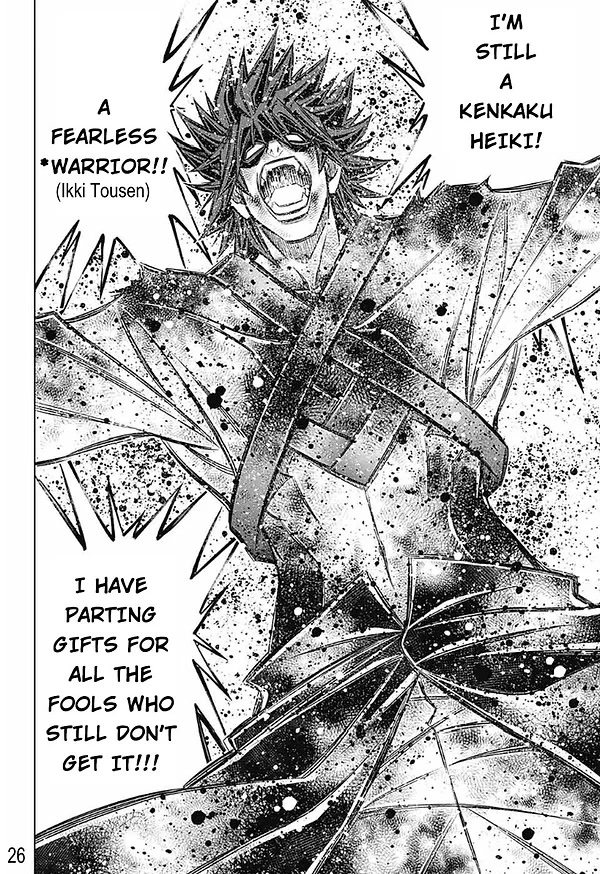 Rurouni Kenshin: Hokkaido Arc Chapter 49 page 24 - Chapter 49: A Busy Visitor