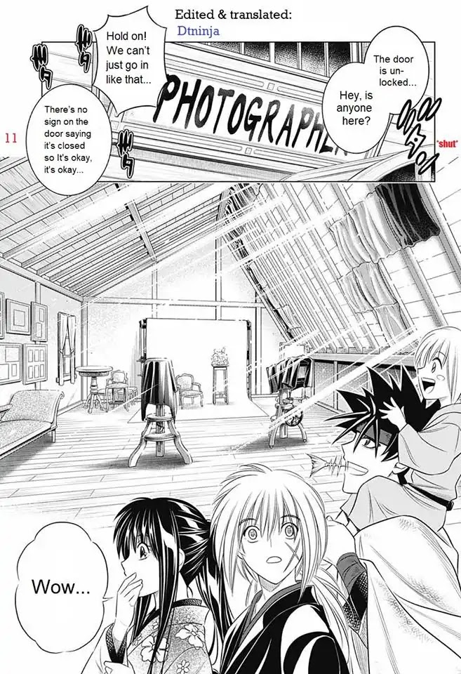 Rurouni Kenshin: Hokkaido Arc Chapter 5 page 10 - Chapter 5: Tamoto Photo Studio