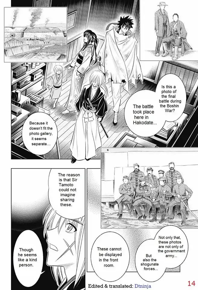 Rurouni Kenshin: Hokkaido Arc Chapter 5 page 13 - Chapter 5: Tamoto Photo Studio