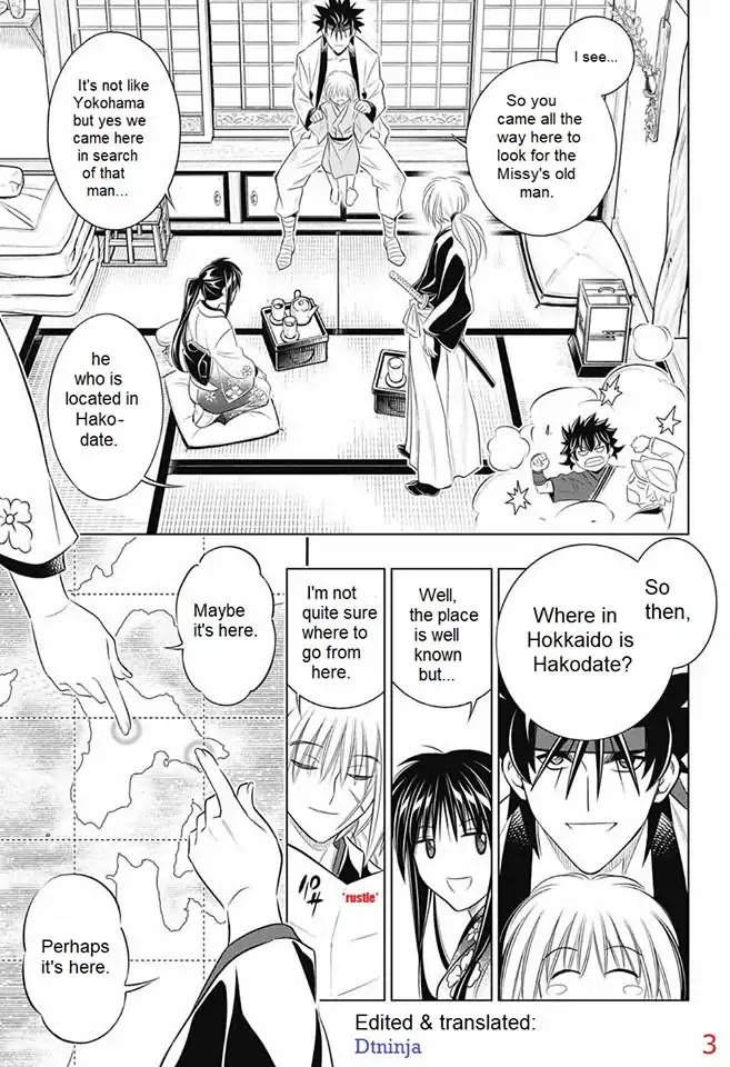 Rurouni Kenshin: Hokkaido Arc Chapter 5 page 3 - Chapter 5: Tamoto Photo Studio