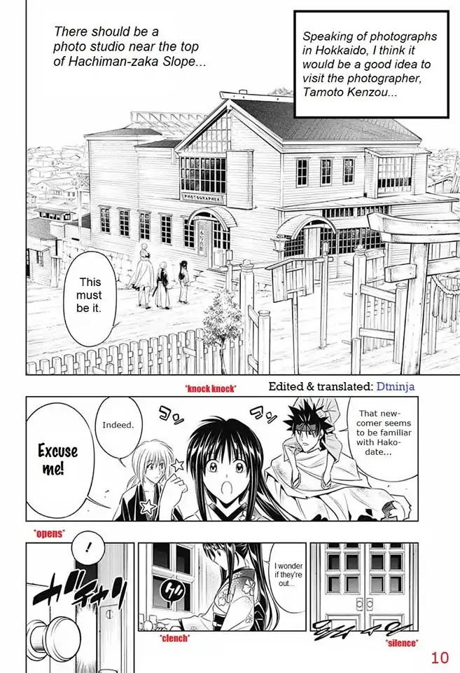 Rurouni Kenshin: Hokkaido Arc Chapter 5 page 9 - Chapter 5: Tamoto Photo Studio