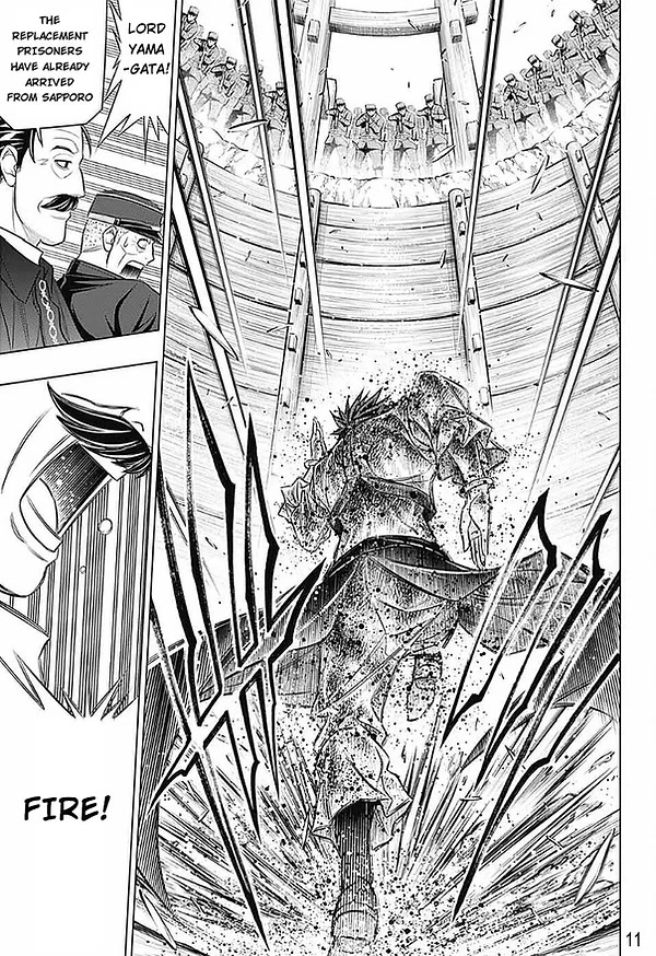 Rurouni Kenshin: Hokkaido Arc Chapter 50 page 10 - Chapter 50: Onslaught