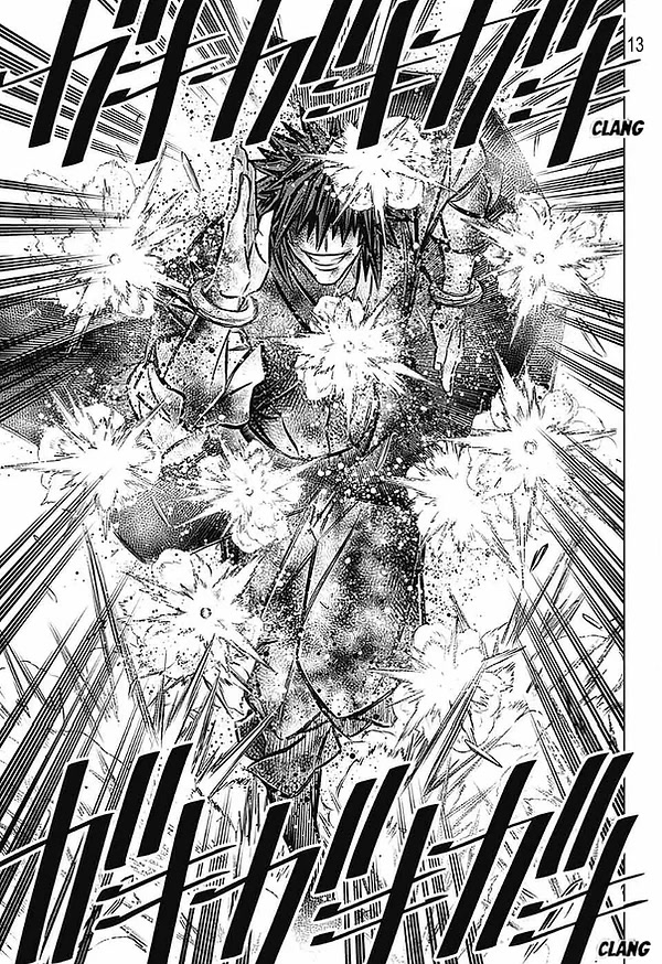 Rurouni Kenshin: Hokkaido Arc Chapter 50 page 12 - Chapter 50: Onslaught