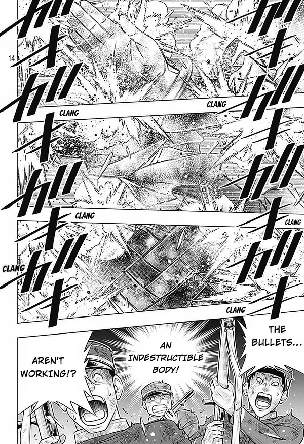 Rurouni Kenshin: Hokkaido Arc Chapter 50 page 13 - Chapter 50: Onslaught
