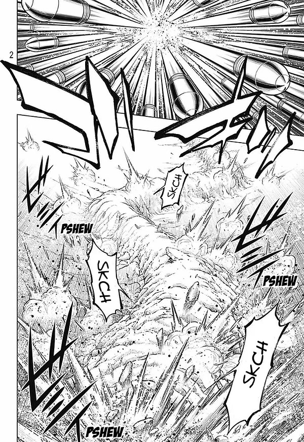 Rurouni Kenshin: Hokkaido Arc Chapter 50 page 2 - Chapter 50: Onslaught