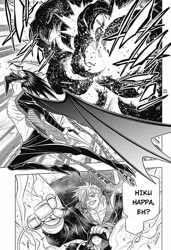 Rurouni Kenshin: Hokkaido Arc Chapter 50 page 21 - Chapter 50: Onslaught