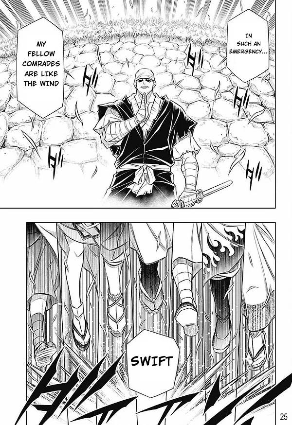 Rurouni Kenshin: Hokkaido Arc Chapter 50 page 23 - Chapter 50: Onslaught