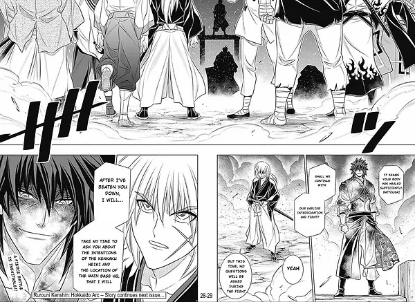 Rurouni Kenshin: Hokkaido Arc Chapter 50 page 25 - Chapter 50: Onslaught