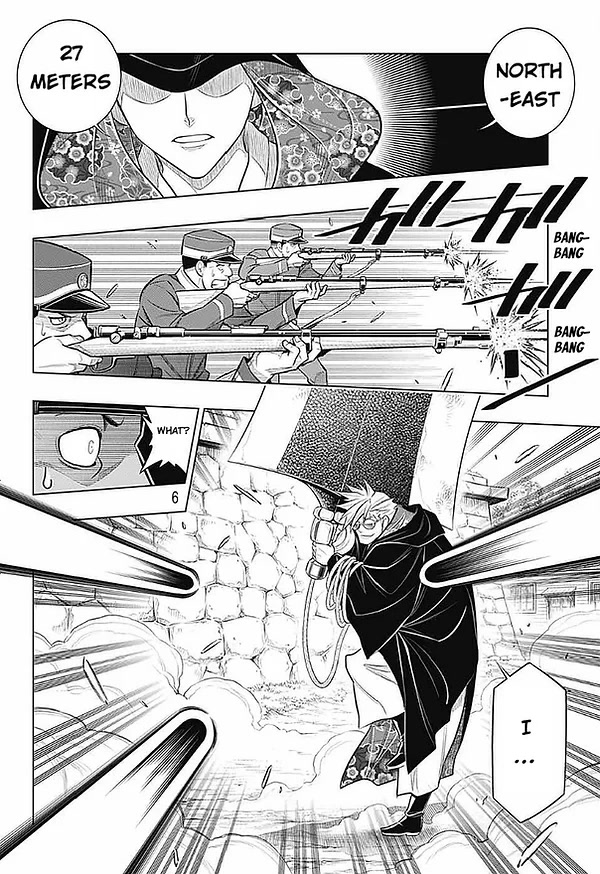 Rurouni Kenshin: Hokkaido Arc Chapter 50 page 6 - Chapter 50: Onslaught