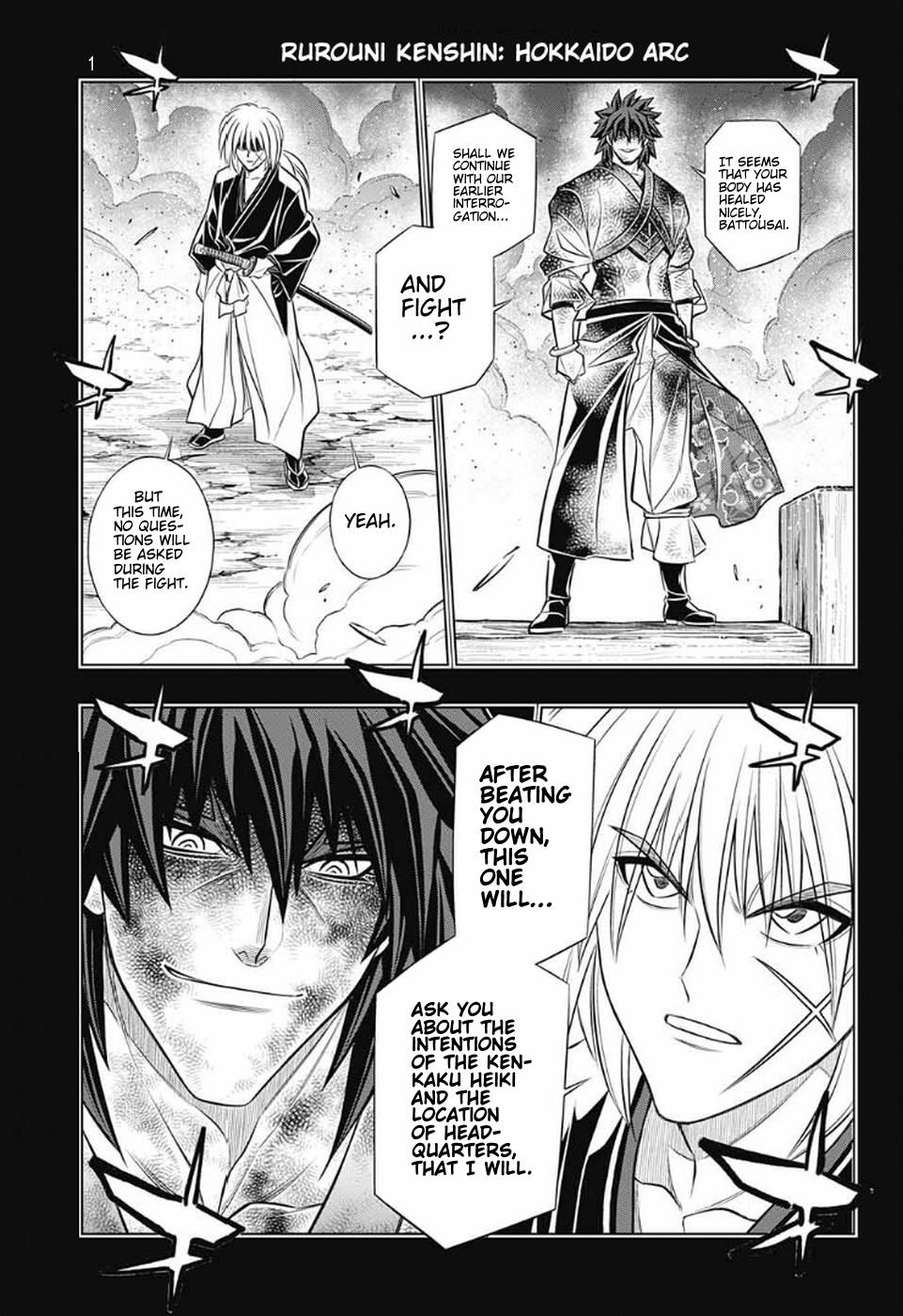 Rurouni Kenshin: Hokkaido Arc Chapter 51 page 1 - Chapter 51