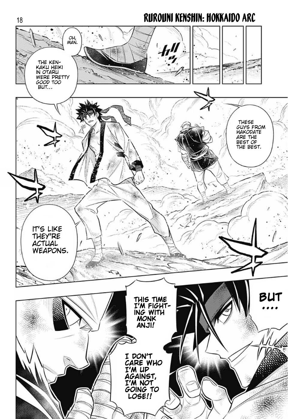 Rurouni Kenshin: Hokkaido Arc Chapter 51 page 16 - Chapter 51