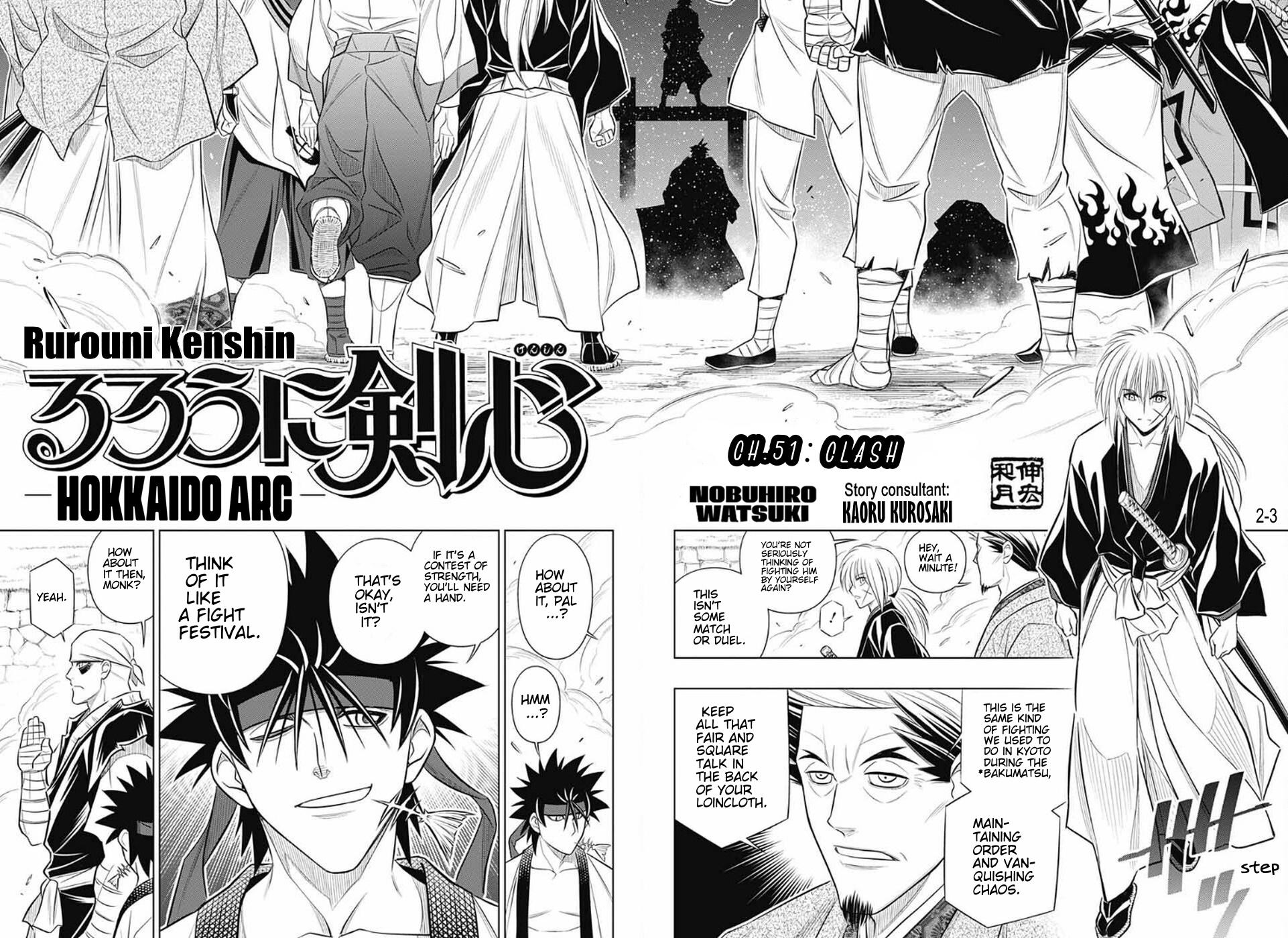 Rurouni Kenshin: Hokkaido Arc Chapter 51 page 2 - Chapter 51