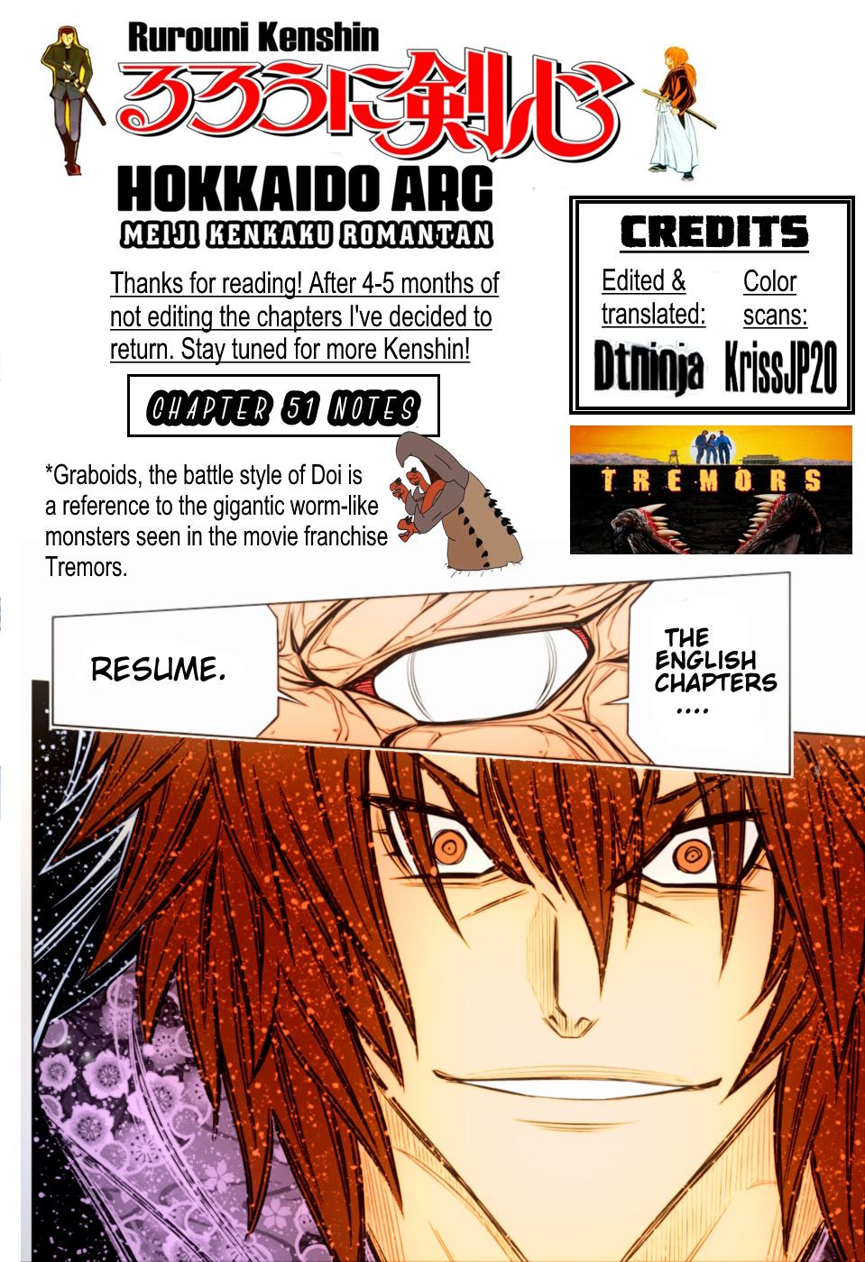 Rurouni Kenshin: Hokkaido Arc Chapter 51 page 29 - Chapter 51