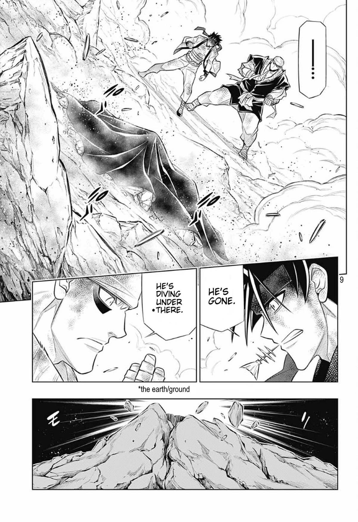 Rurouni Kenshin: Hokkaido Arc Chapter 53 page 9 - Chapter 53