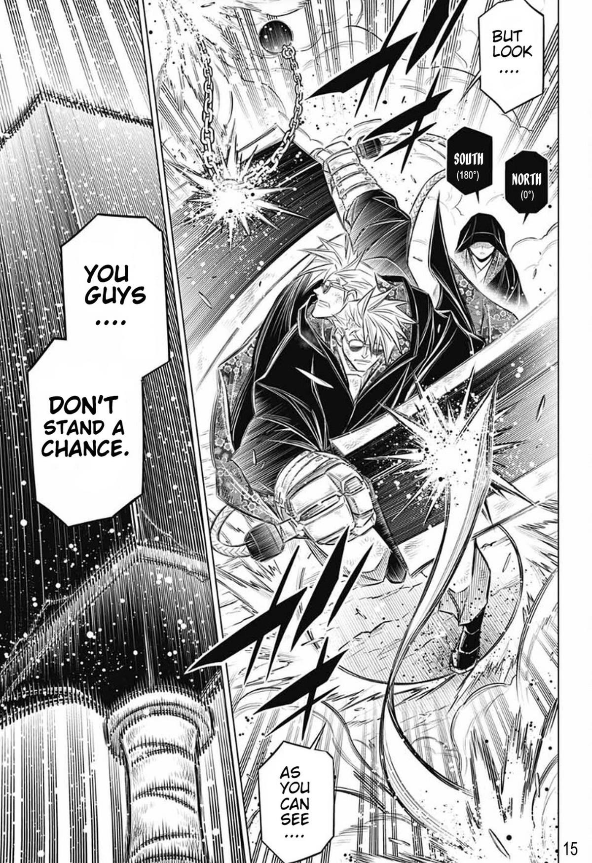 Rurouni Kenshin: Hokkaido Arc Chapter 54 page 14 - Chapter 54
