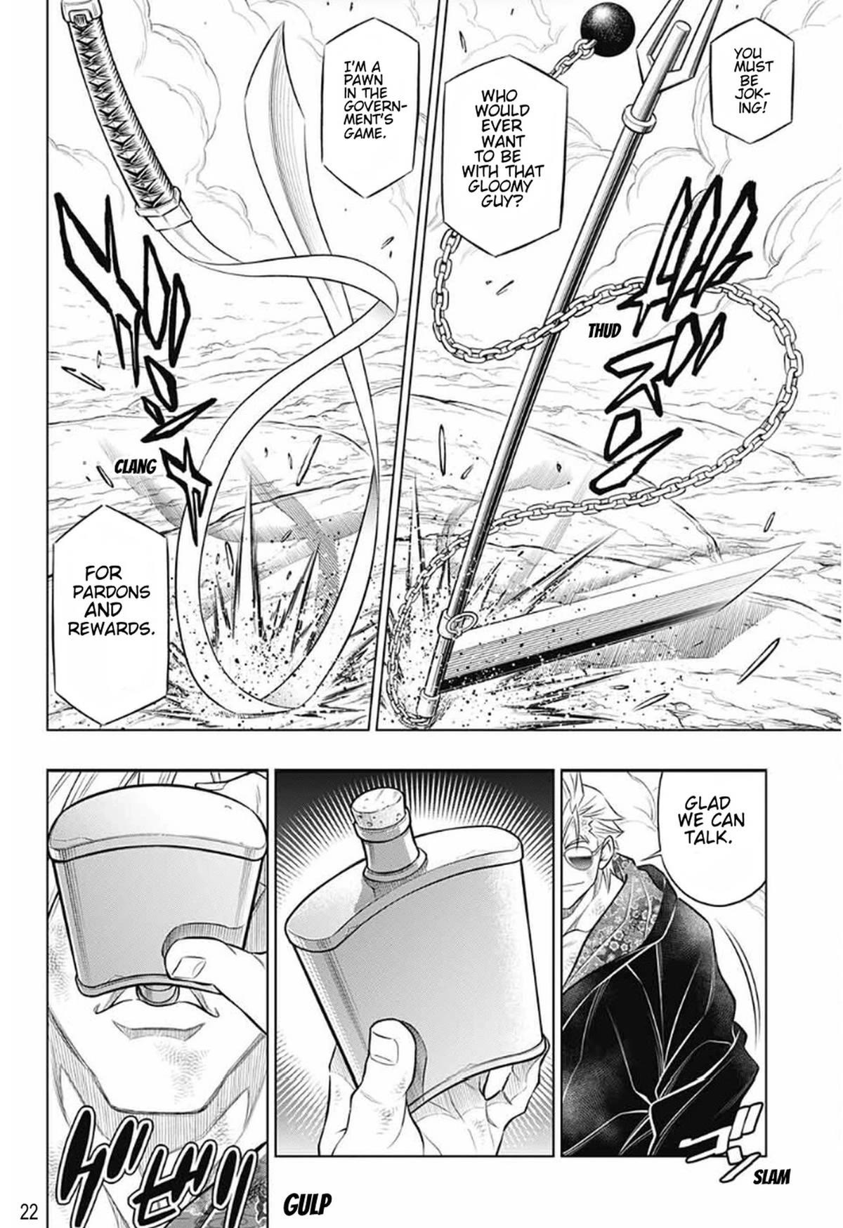 Rurouni Kenshin: Hokkaido Arc Chapter 54 page 21 - Chapter 54