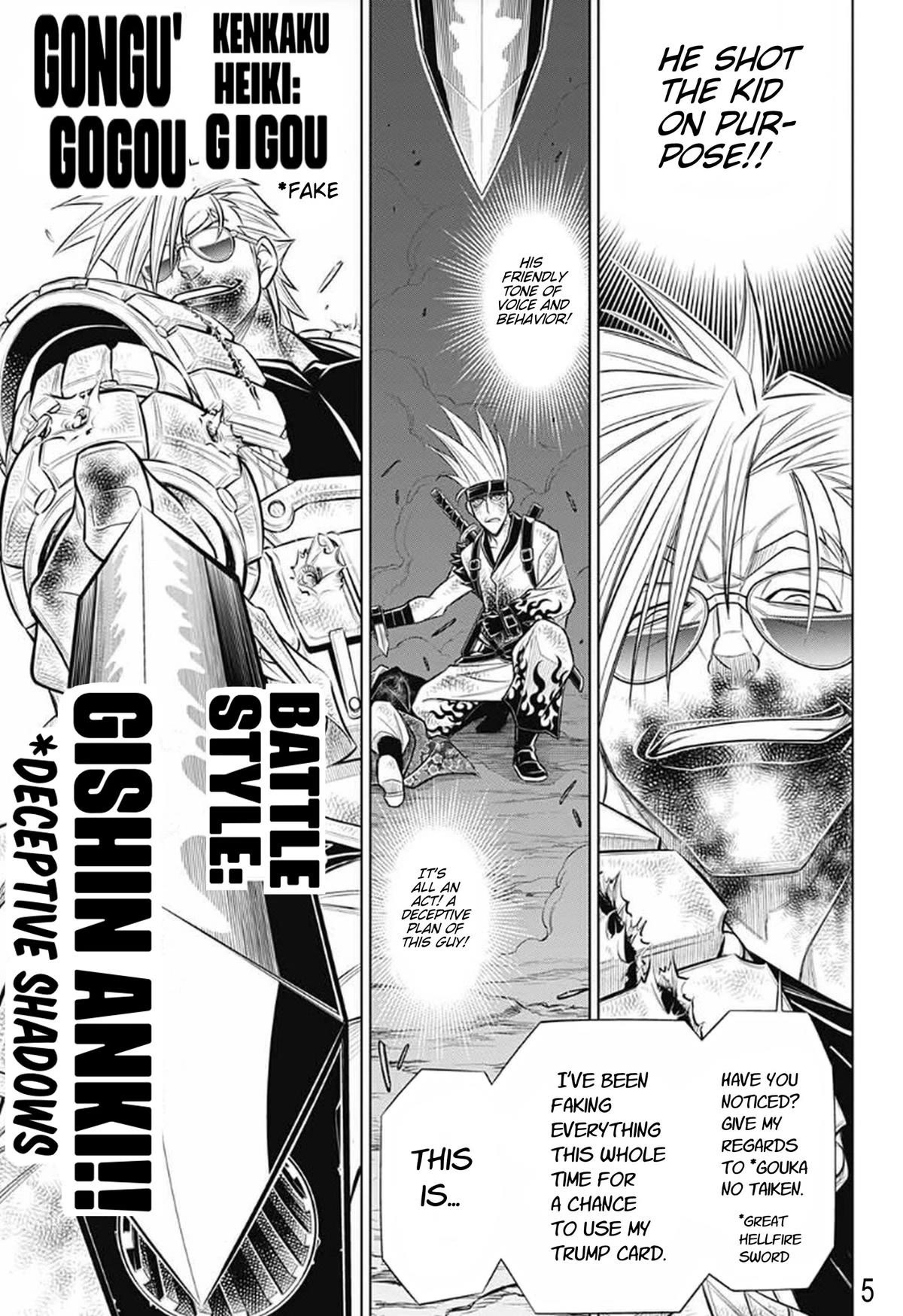 Rurouni Kenshin: Hokkaido Arc Chapter 56 page 5 - Chapter 56