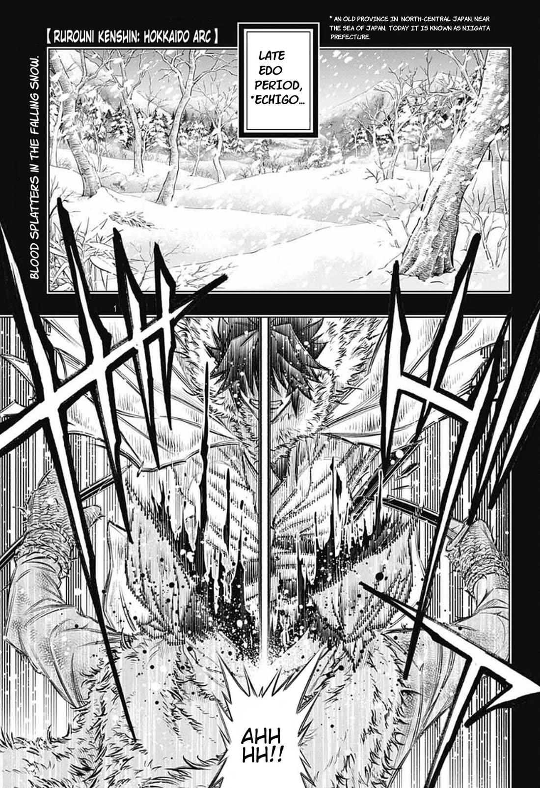 Rurouni Kenshin: Hokkaido Arc Chapter 58 page 1 - Chapter 58