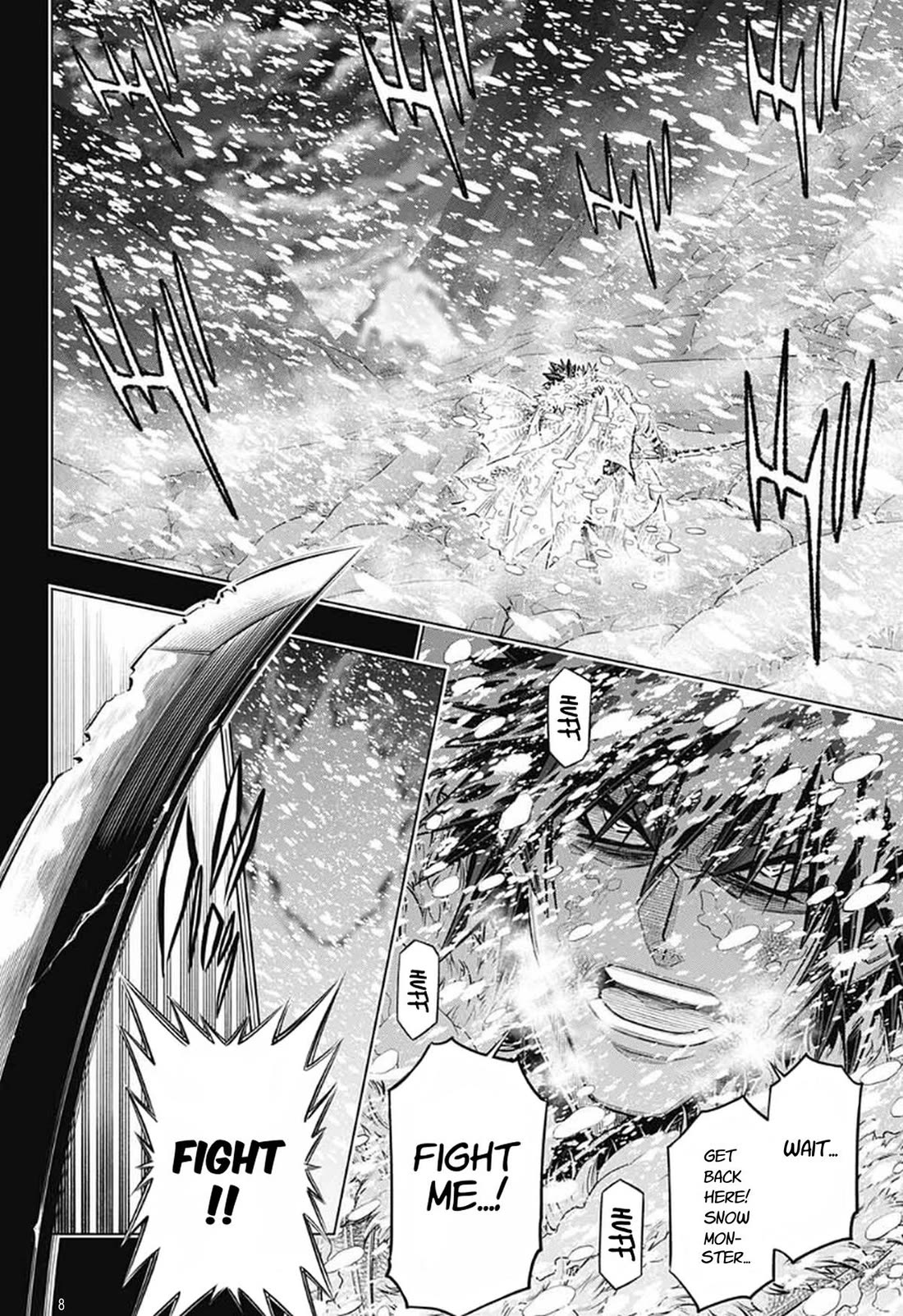 Rurouni Kenshin: Hokkaido Arc Chapter 58 page 8 - Chapter 58