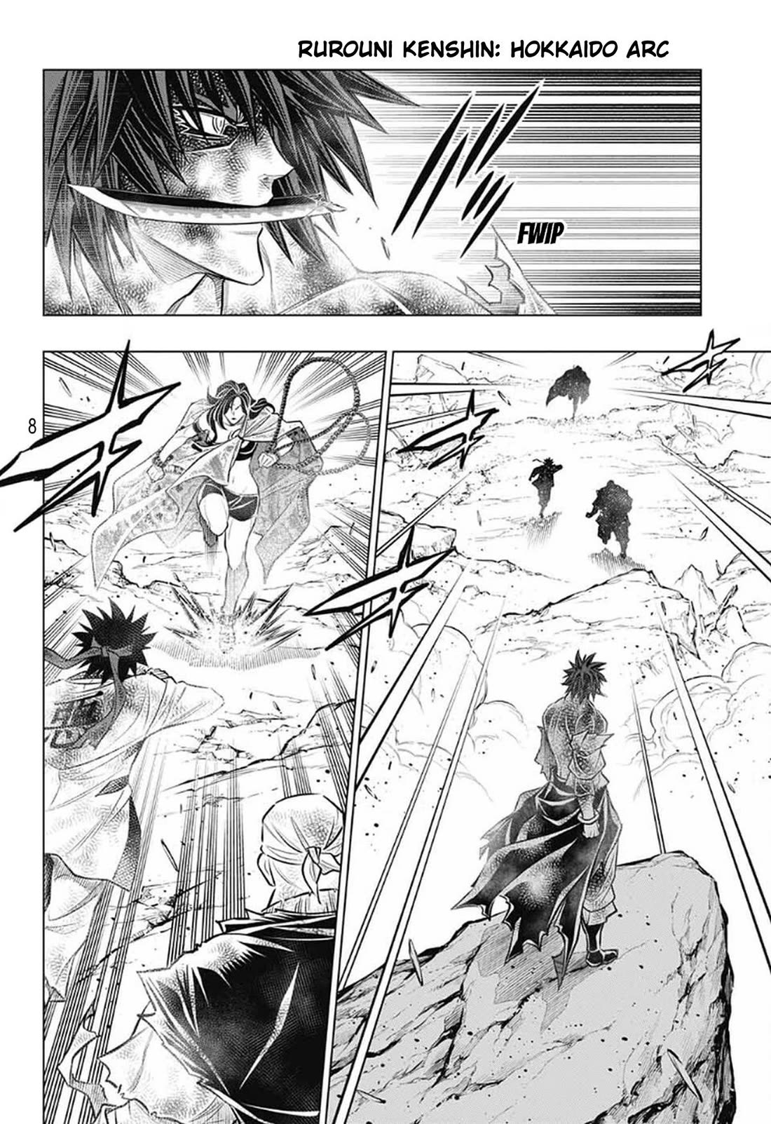 Rurouni Kenshin: Hokkaido Arc Chapter 59 page 8 - Chapter 59