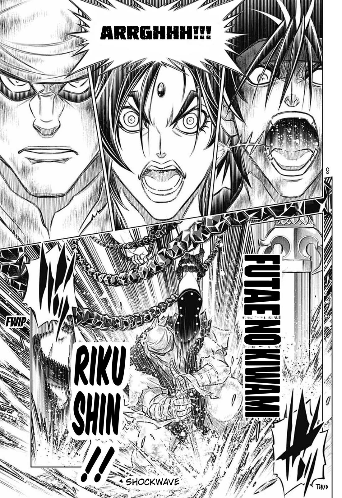 Rurouni Kenshin: Hokkaido Arc Chapter 59 page 9 - Chapter 59