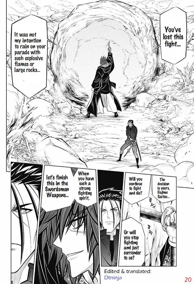 Rurouni Kenshin: Hokkaido Arc Chapter 6 page 15 - Chapter 6: Gatotsu Gatotsu Gatotsu!