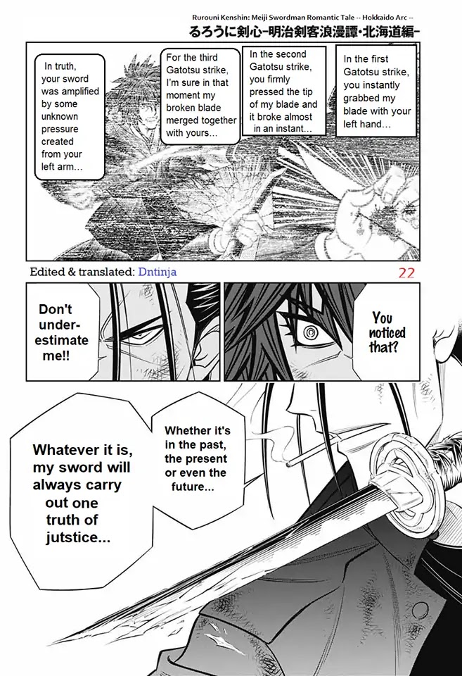 Rurouni Kenshin: Hokkaido Arc Chapter 6 page 17 - Chapter 6: Gatotsu Gatotsu Gatotsu!